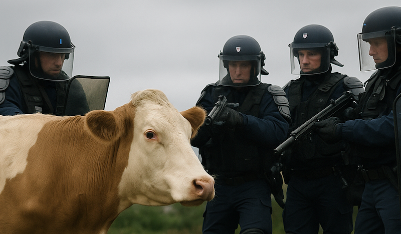 Quand un troupeau devient un avertissement : la dérive autoritaire que personne ne veut nommer
